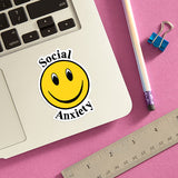 Social Anxiety Vinyl Sticker