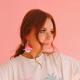 Disco Girl Cowgirl Earrings