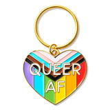 Queer As Fuck Key Chain