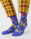 Baggu Crew Sock- Koi Pond