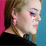 Cats Cats Cats Candy Hearts Earrings