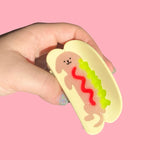 Hot Dog Hair Clip