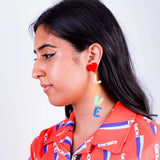 Love Is Love Rainbow Dangle Earrings