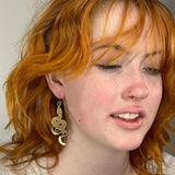 Small Snake Earrings