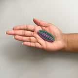 Chunks Swirl Barrette in Sugar Plum