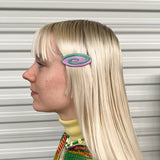 Chunks Swirl Barrette in Sugar Plum