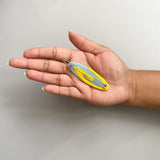 Chunks Swirl Barrette in Banana Dream
