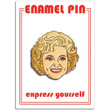 Betty White Pin