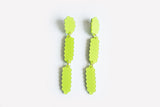 Ecoresin Scallop Earrings - Line Drop