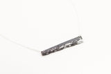 Concrete Fractured Necklace - Offset Large