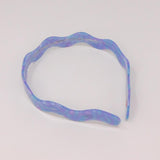 Chunks Wavy Head Band Blueberry