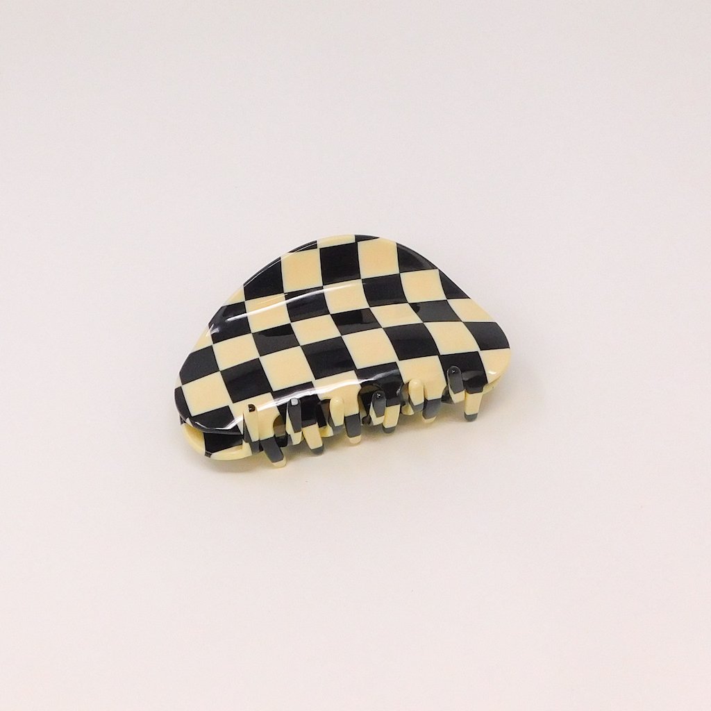 Chunks Checker Claw- Black/White