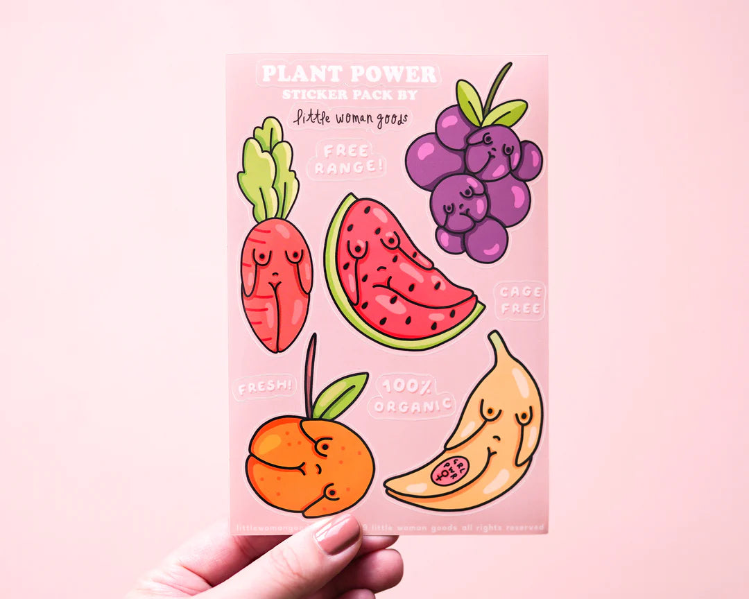 Plant Power Sticker Pack