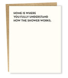 Shower  Card
