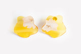 Ecoresin Earrings - Flow Large Stud