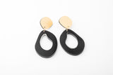 Ecoresin Earrings - Fluid Drop