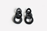 Ecoresin Scallop Earrings - Triple Link