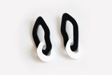 Ecoresin Earrings - Double Link