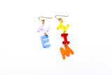 Pronoun Earrings