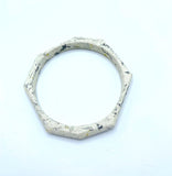 Concrete Octagon Bangle Marble