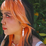 Garlic  Mesh Bag Earrings