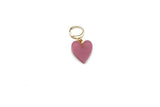 Charm Dangle Earring - Heart