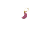 Charm Dangle Earring - Moon