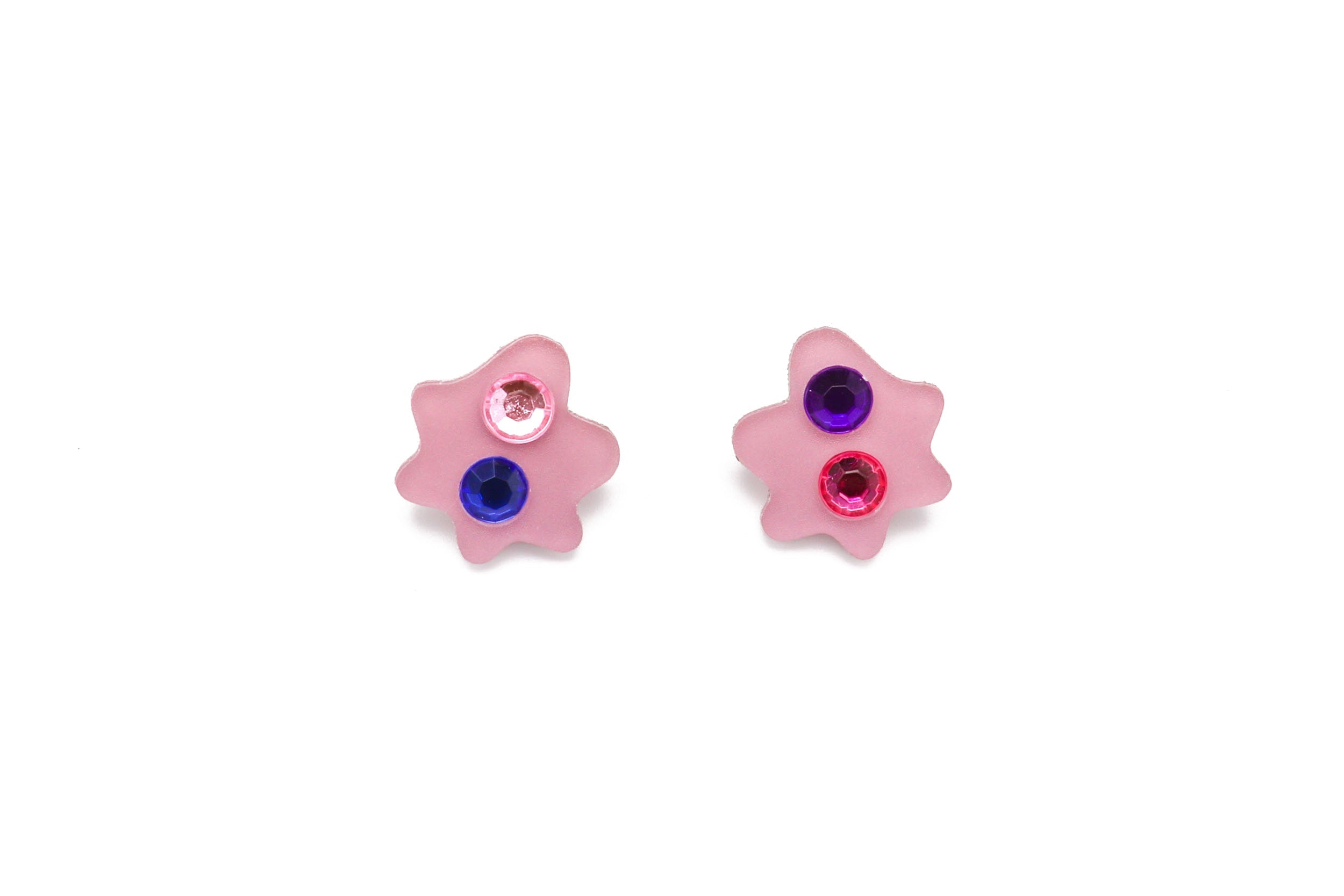 Ecoresin Gem Medium Blob Earrings