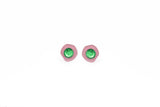 Ecoresin Gem Stud Earrings