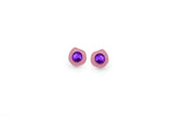 Ecoresin Gem Stud Earrings