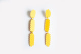 Ecoresin Scallop Earrings - Line Drop