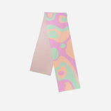 Verloop Scarf- MARBLE BIG KNIT SCARF- Jade, Lilac