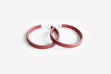 Ecoresin Hoop Earrings Large