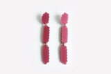 Ecoresin Scallop Earrings - Line Drop