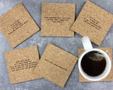 THE 90S MISTAKEN LYRICS COASTERS