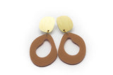Ecoresin Earrings - Fluid Drop