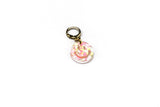 Charm Dangle Earring - Smiley