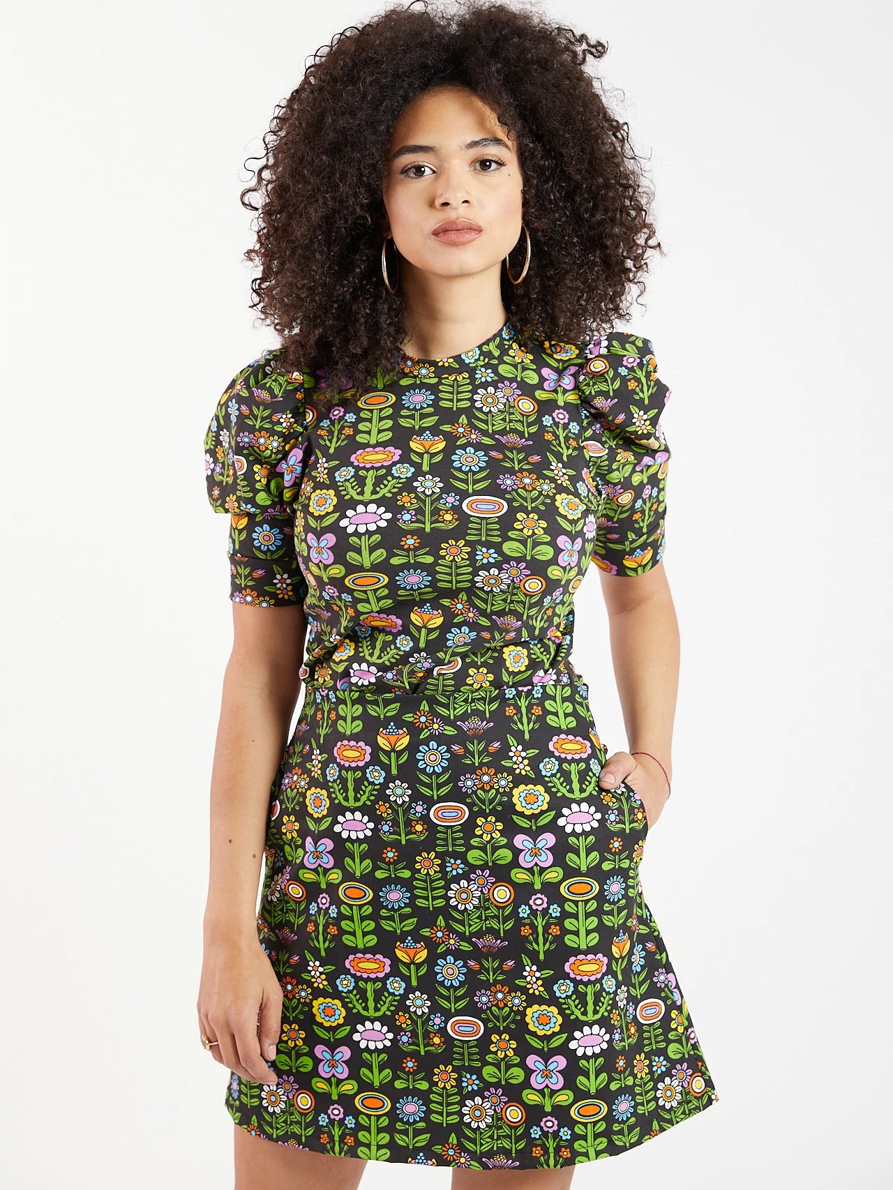 Nooworks - Mini Skirt Awesome Blossoms
