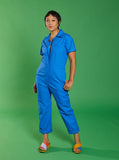 Nooworks CERTIFIED ORGANIC COTTON COVERALLS Marine Blue