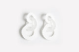 Ecoresin Scallop Earrings - Triple Link