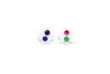 Ecoresin Gem Medium Blob Earrings