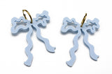 Ecoresin Bow Earrings - Large