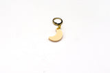 Charm Dangle Earring - Moon