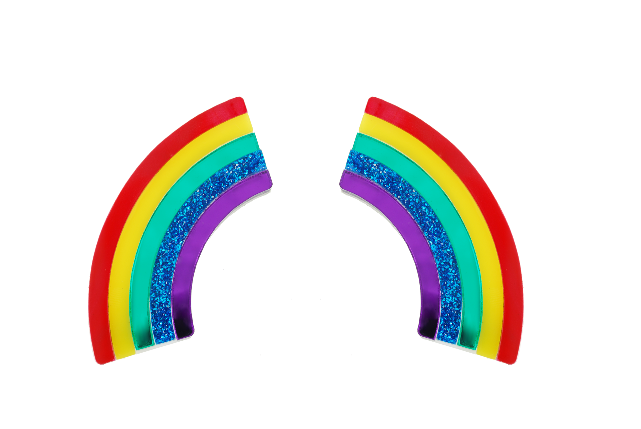 XL Rainbow Earrings