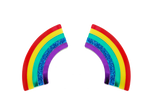 XL Rainbow Earrings