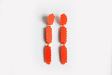 Ecoresin Scallop Earrings - Line Drop