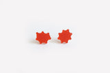 Ecoresin Scallop Earrings - Small Stud