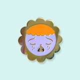 Bad Day Flower Lapel Pin