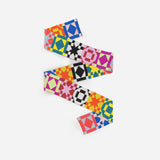 Quilt Block Skinny Knit Scarf