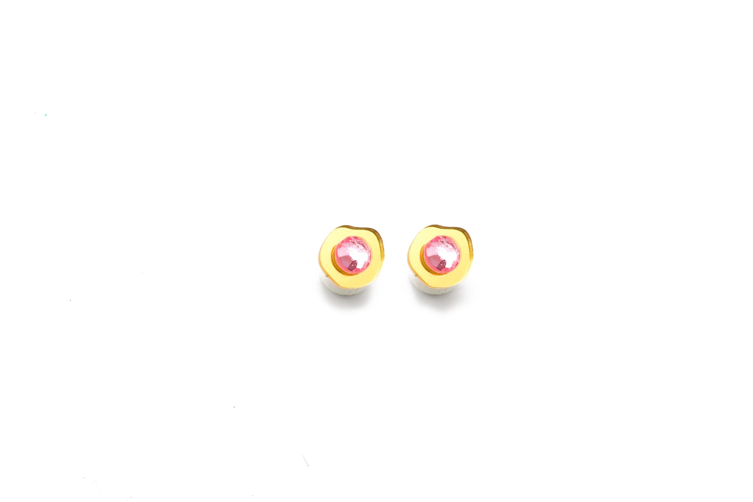 Ecoresin Gem Stud Earrings